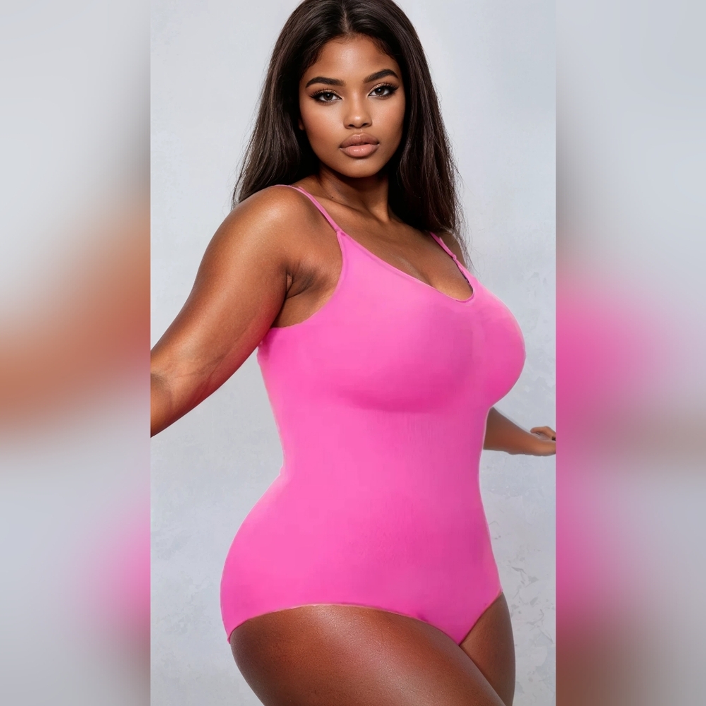 NEW! TAUTX "FLAMINGO" SCULPT SHAPEWEAR BODYSUIT FULL BUM!